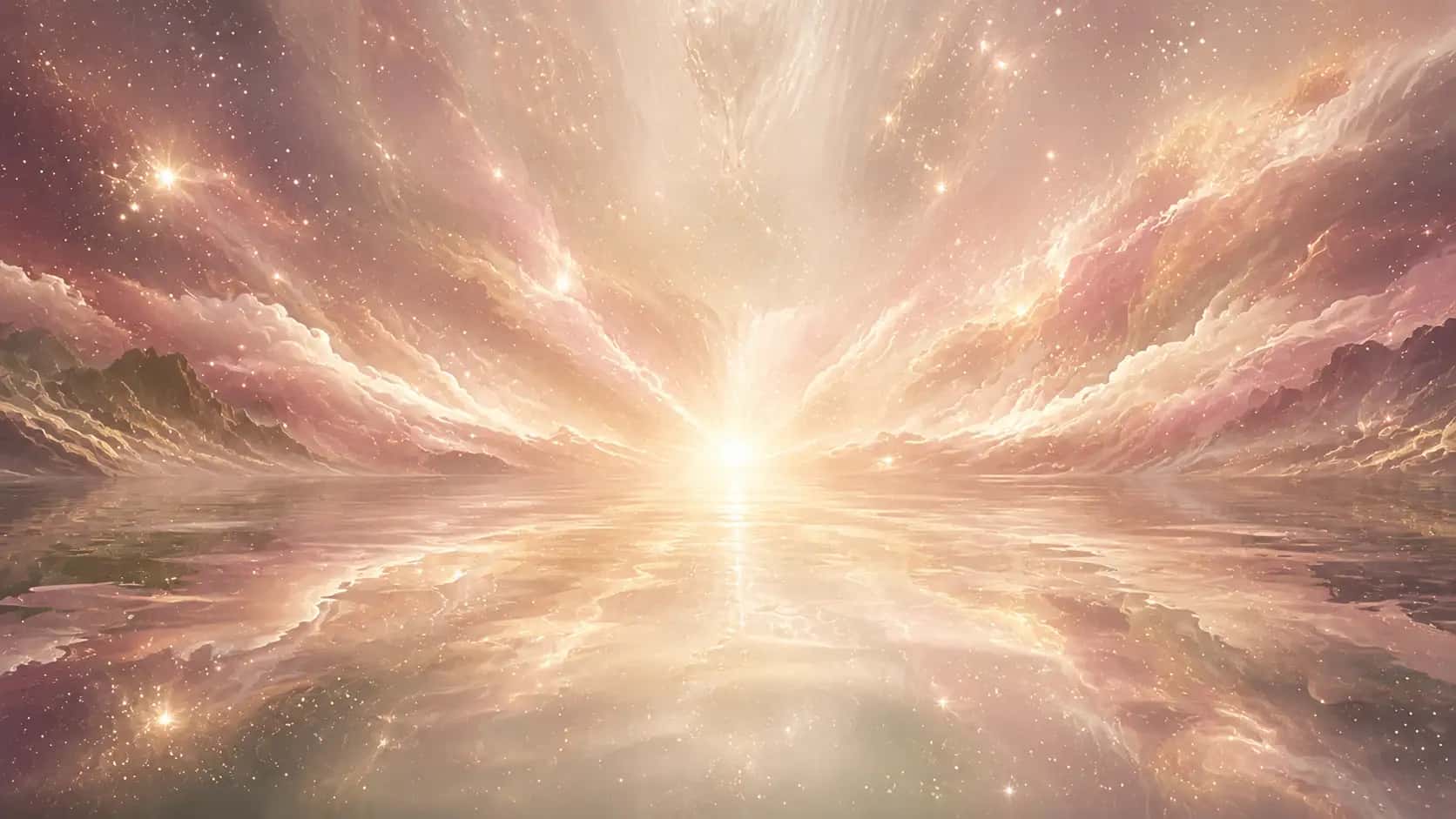 Healing energy background